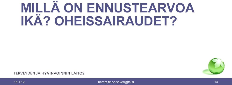 OHEISSAIRAUDET? 18