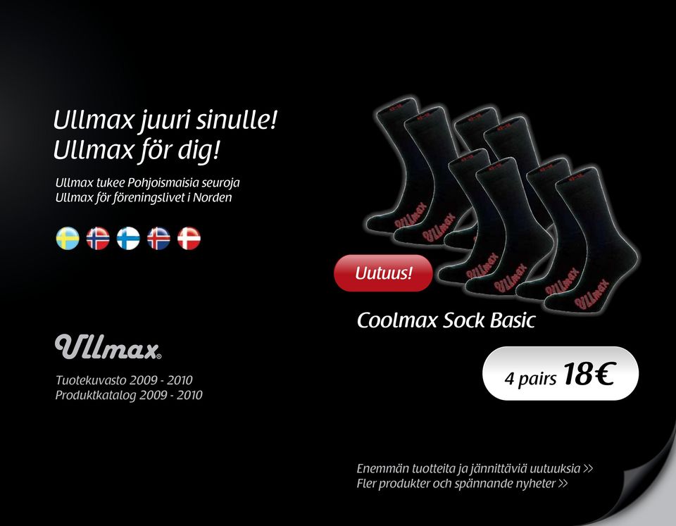 Norden Coolmax Sock Basic Tuotekuvasto 2009-2010 Produktkatalog