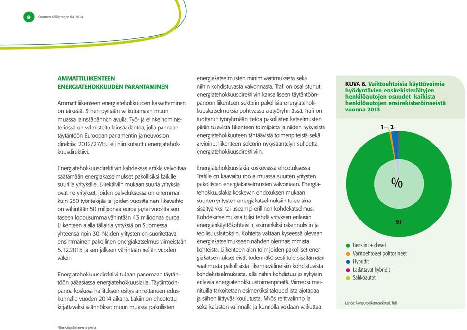 Energiatehokkuusdirektiivin kahdeksas artikla velvoittaa säätämään energiakatselmukset pakollisiksi kaikille suurille yrityksille.