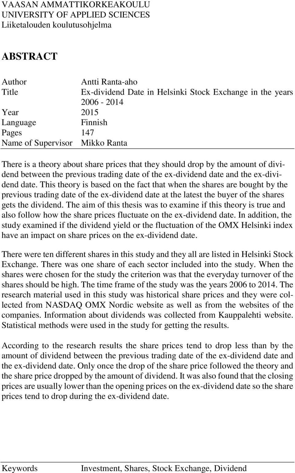 ex-dividend date and the ex-dividend date.