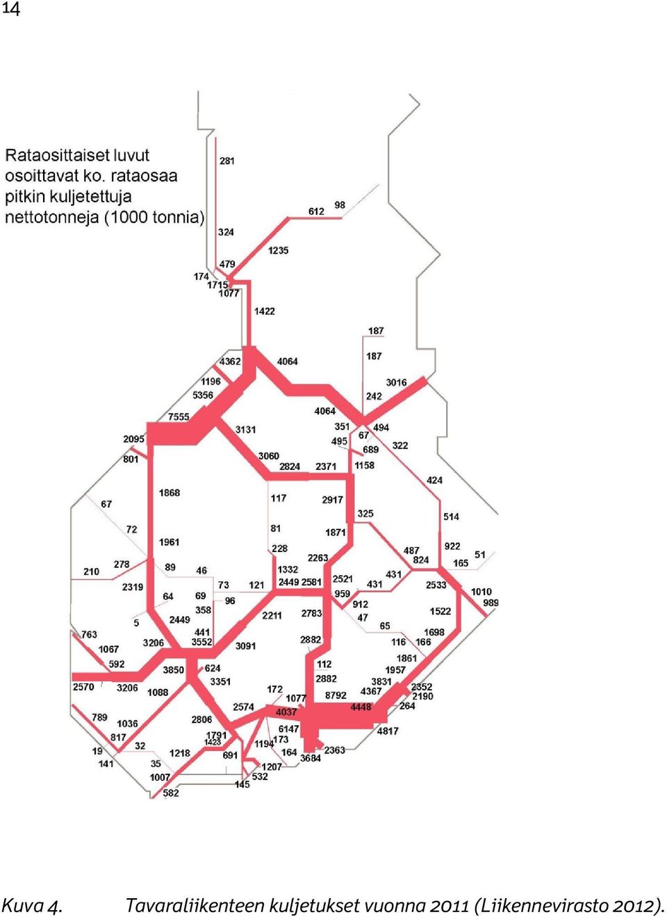 kuljetukset vuonna