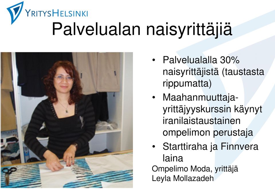 Maahanmuuttajayrittäjyyskurssin käynyt