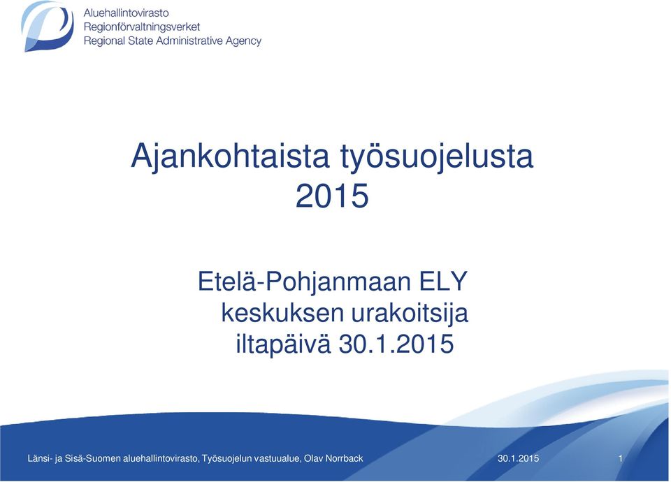 Etelä-Pohjanmaan ELY