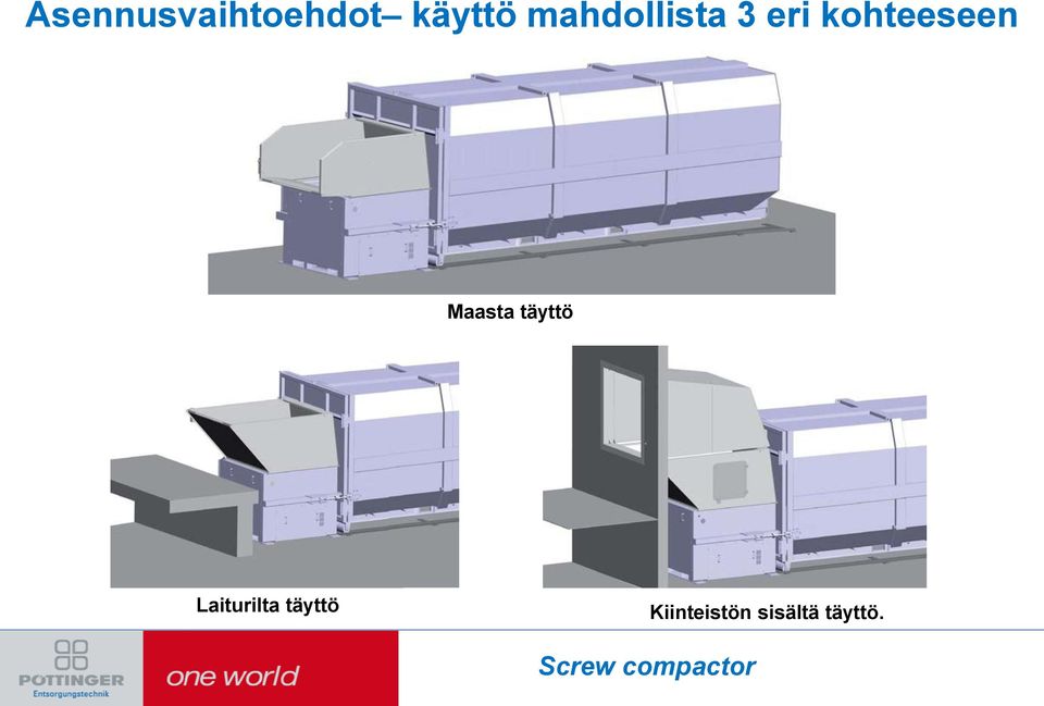 Maasta täyttö Laiturilta