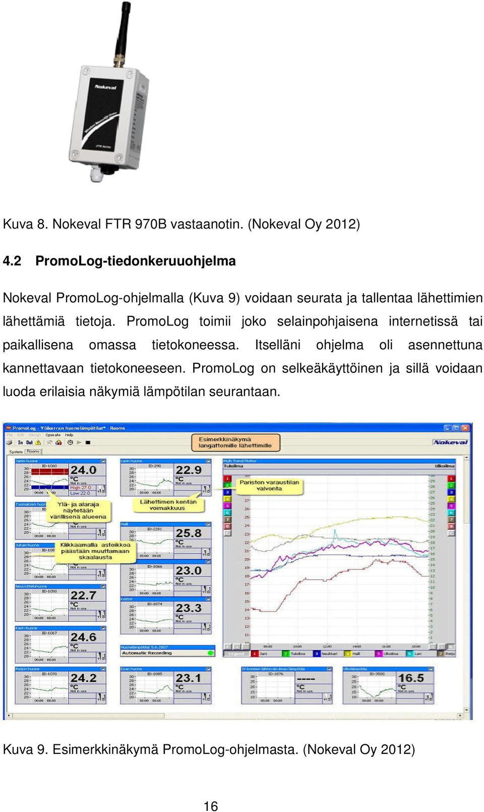 tietoja. PromoLog toimii joko selainpohjaisena internetissä tai paikallisena omassa tietokoneessa.