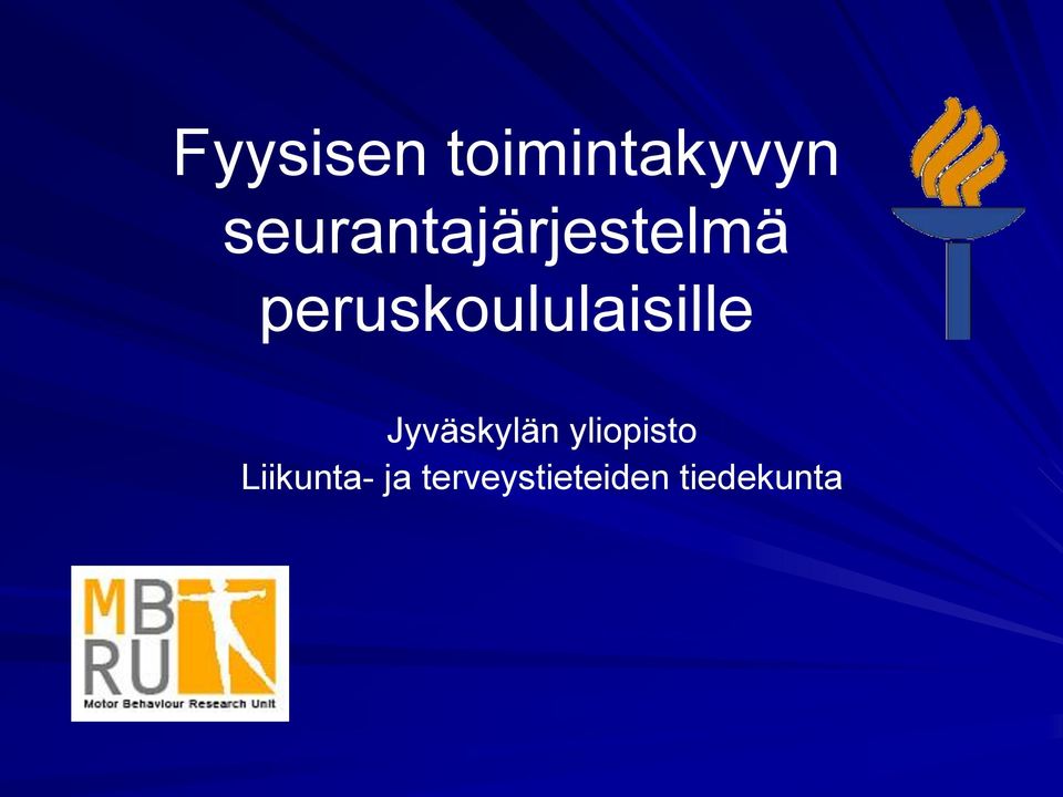 peruskoululaisille Jyväskylän