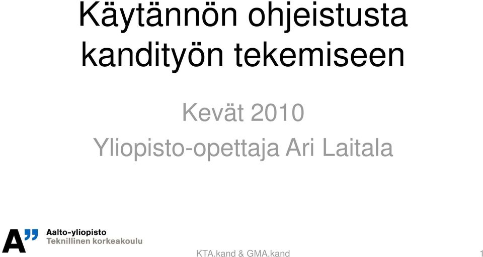 2010 Yliopisto-opettaja