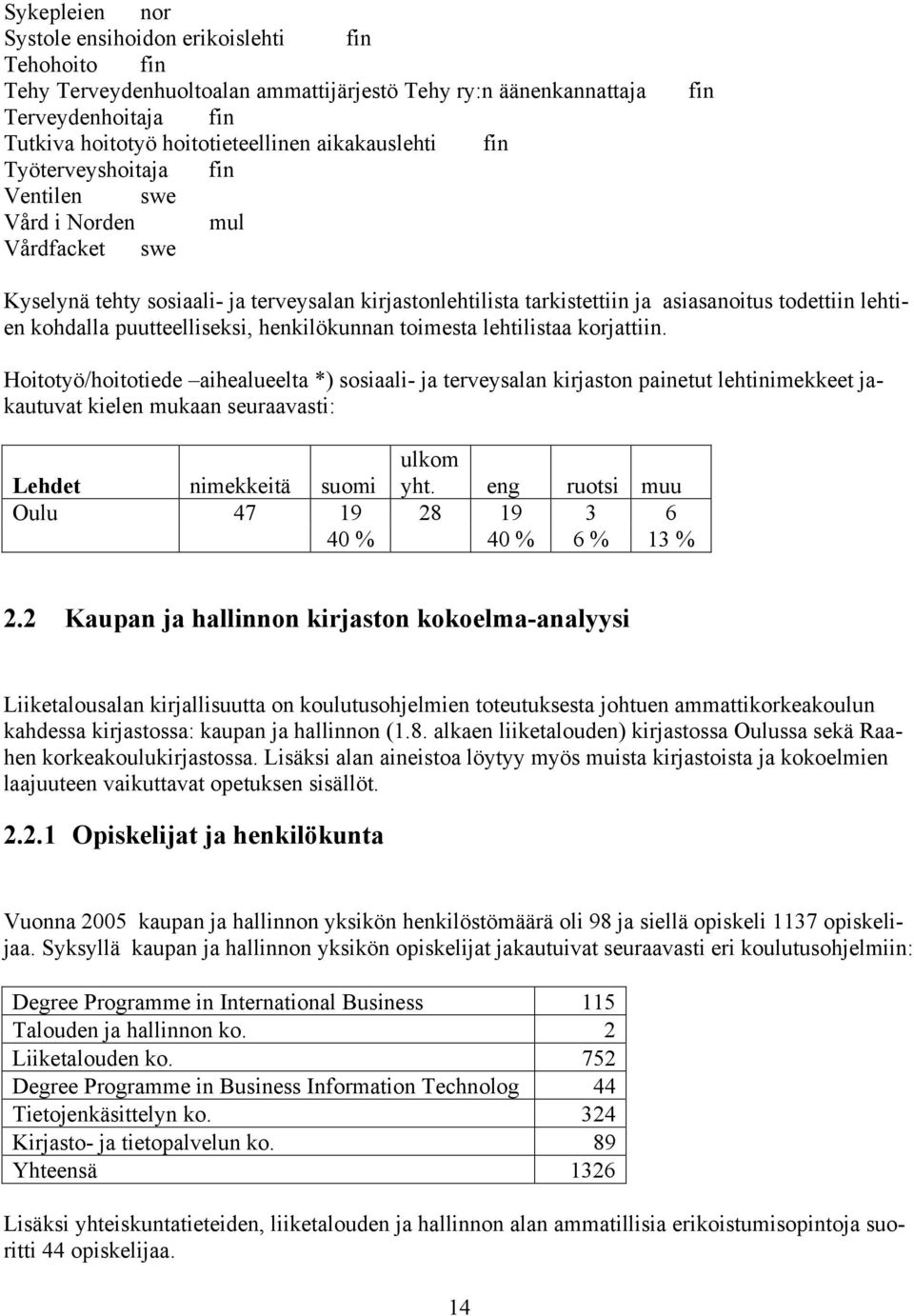 kohdalla puutteelliseksi, henkilökunnan toimesta lehtilistaa korjattiin.