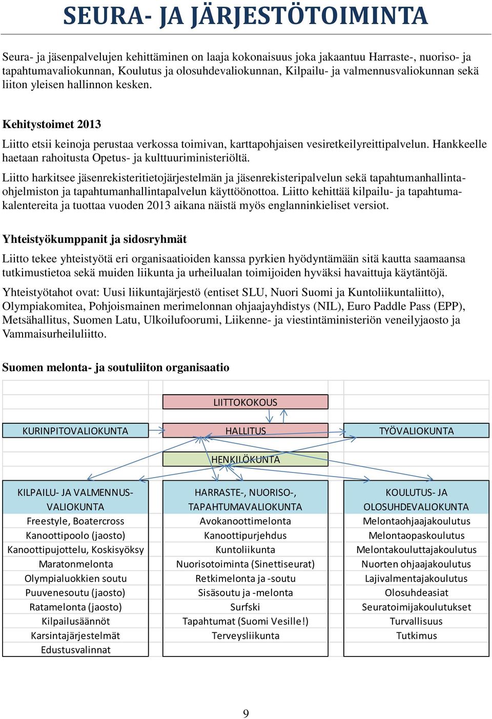 Hankkeelle haetaan rahoitusta Opetus- ja kulttuuriministeriöltä.