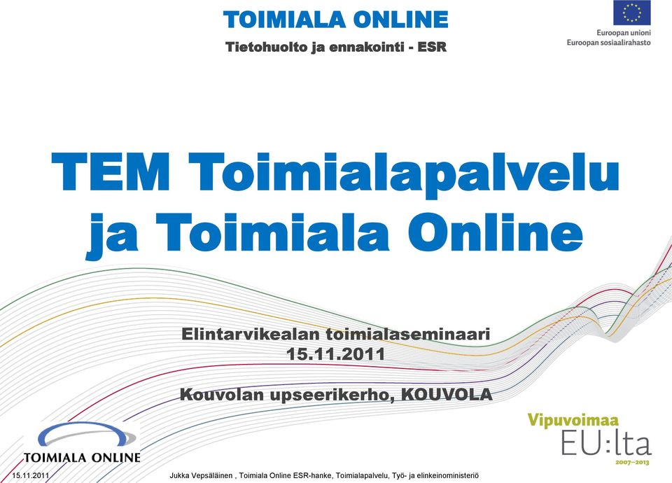 toimialaseminaari 15.11.