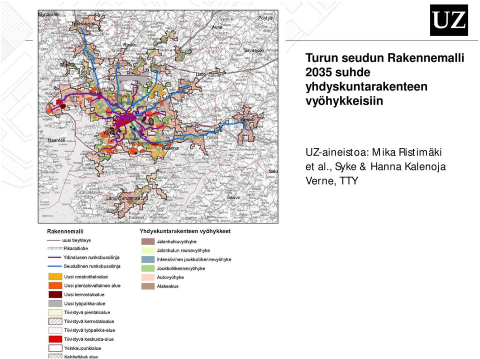 vyöhykkeisiin UZ-aineistoa: Mika