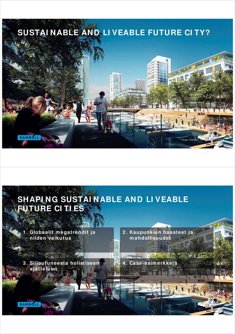 LIVEABLE FUTURE CITIES 1.