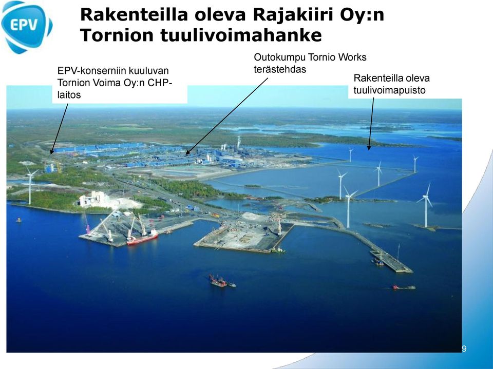 Tornion Voima Oy:n CHPlaitos Outokumpu Tornio