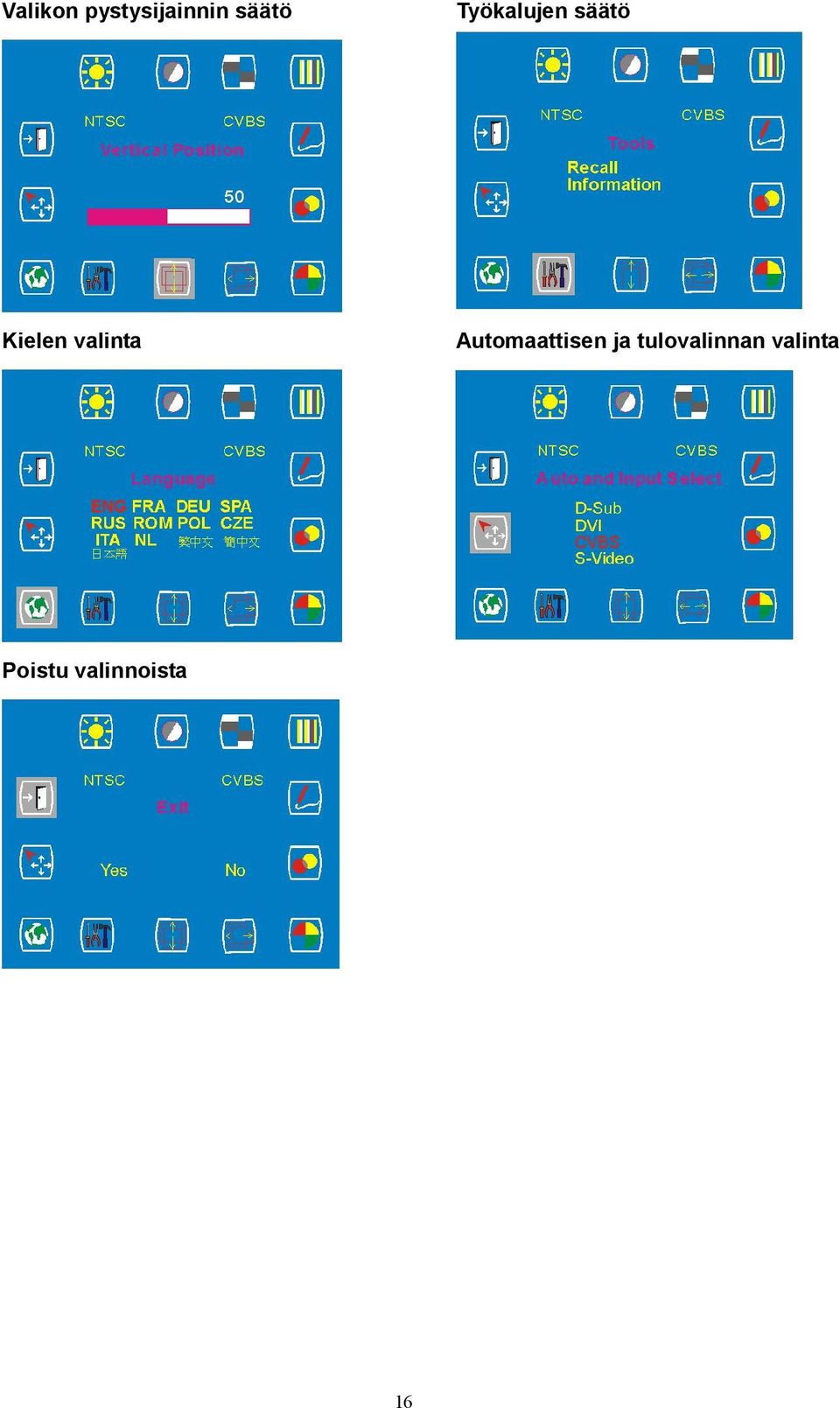 valinta Automaattisen ja