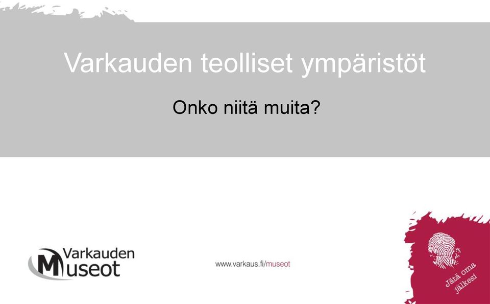 ympäristöt