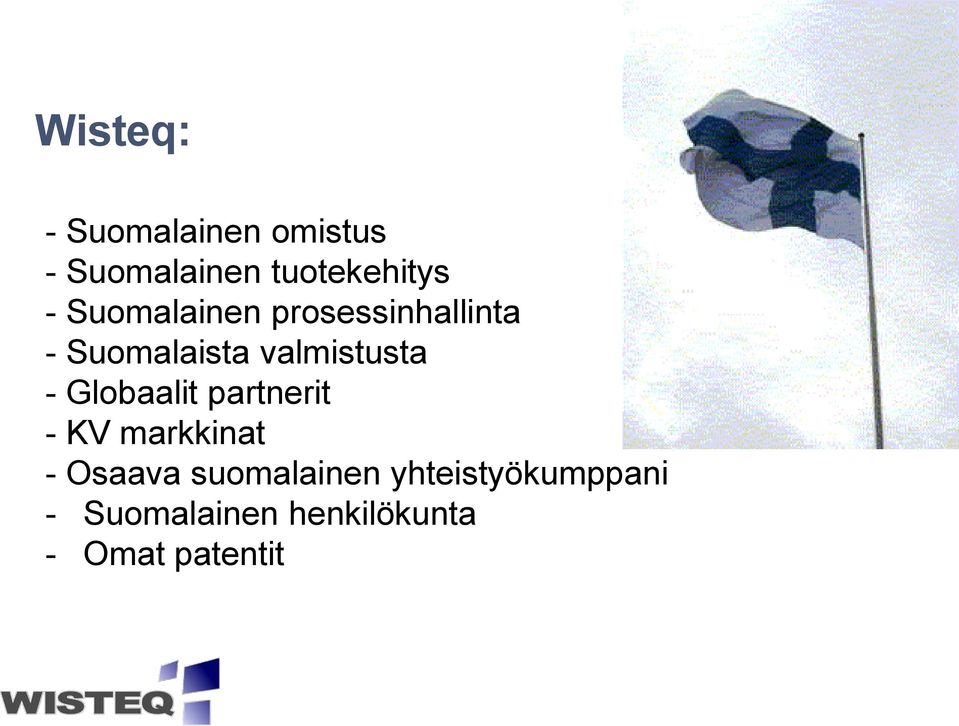 Globaalit partnerit - KV markkinat - Osaava suomalainen