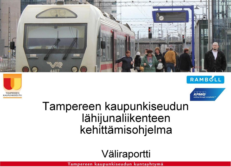 lähijunaliikenteen