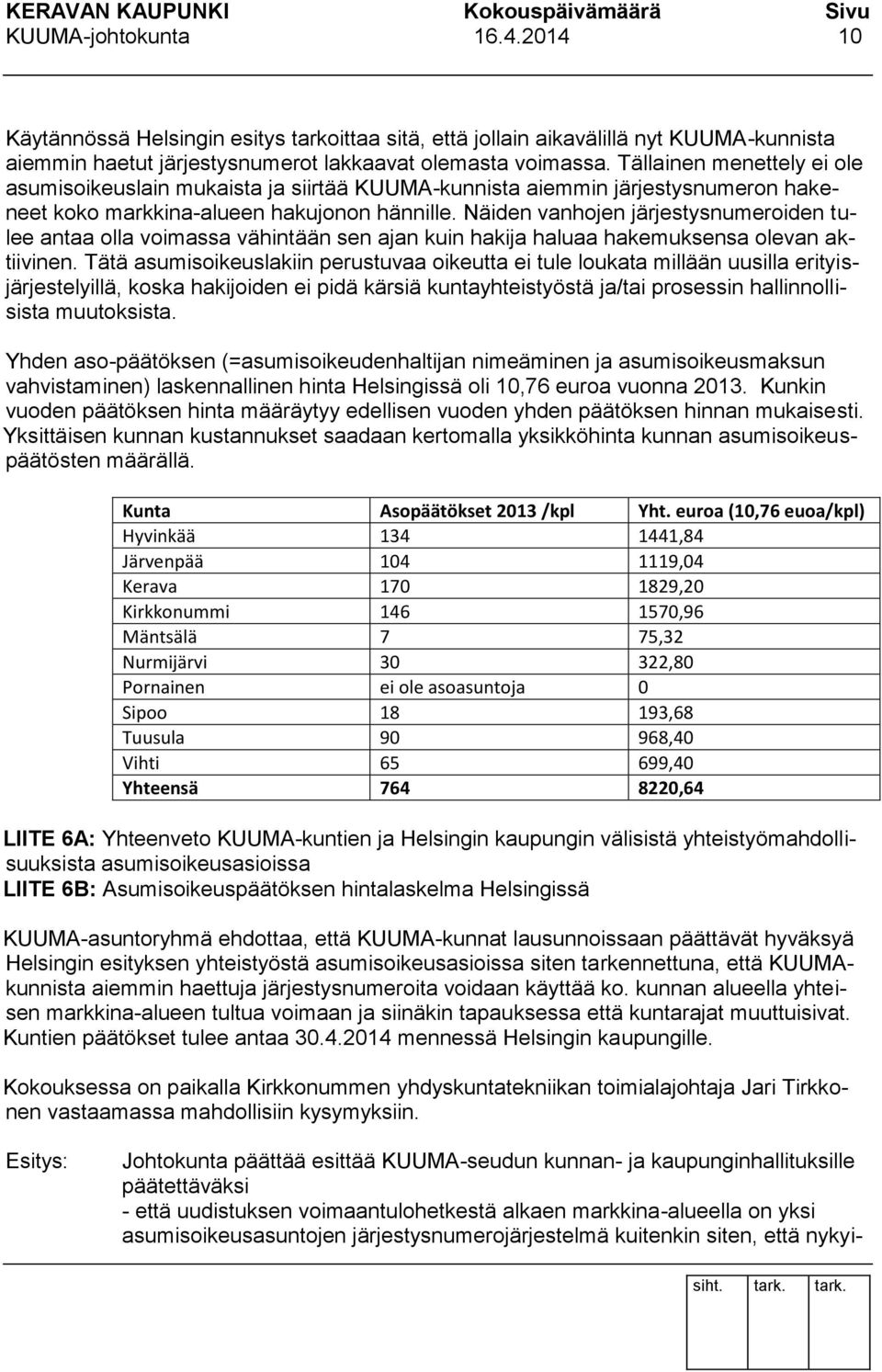 Näiden vanhojen järjestysnumeroiden tulee antaa olla voimassa vähintään sen ajan kuin hakija haluaa hakemuksensa olevan aktiivinen.