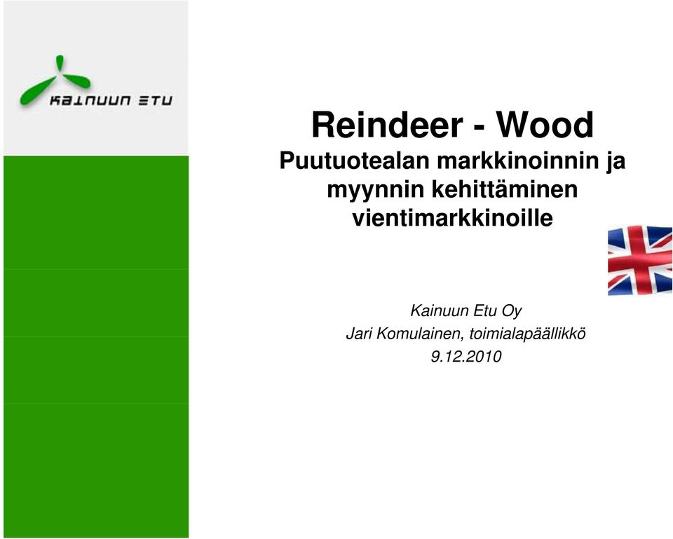 kehittäminen vientimarkkinoille