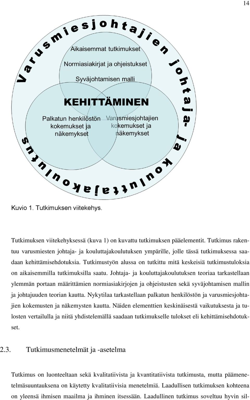 Tutkimustyön alussa on tutkittu mitä keskeisiä tutkimustuloksia on aikaisemmilla tutkimuksilla saatu.