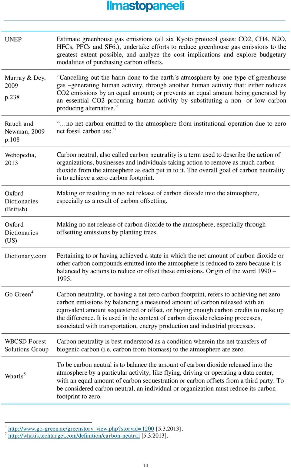 ), undertake efforts to reduce greenhouse gas emissions to the greatest extent possible, and analyze the cost implications and explore budgetary modalities of purchasing carbon offsets.