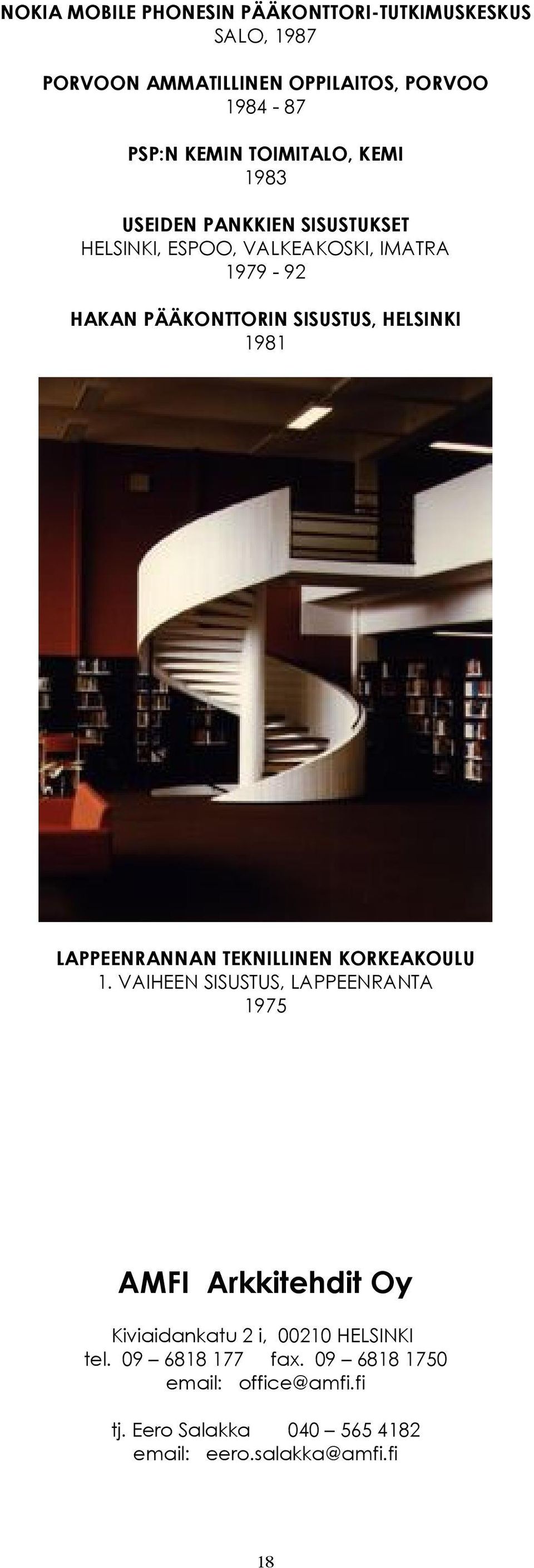 HELSINKI 1981 LAPPEENRANNAN TEKNILLINEN KORKEAKOULU 1.