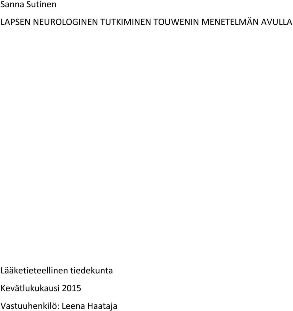 Lääketieteellinen tiedekunta