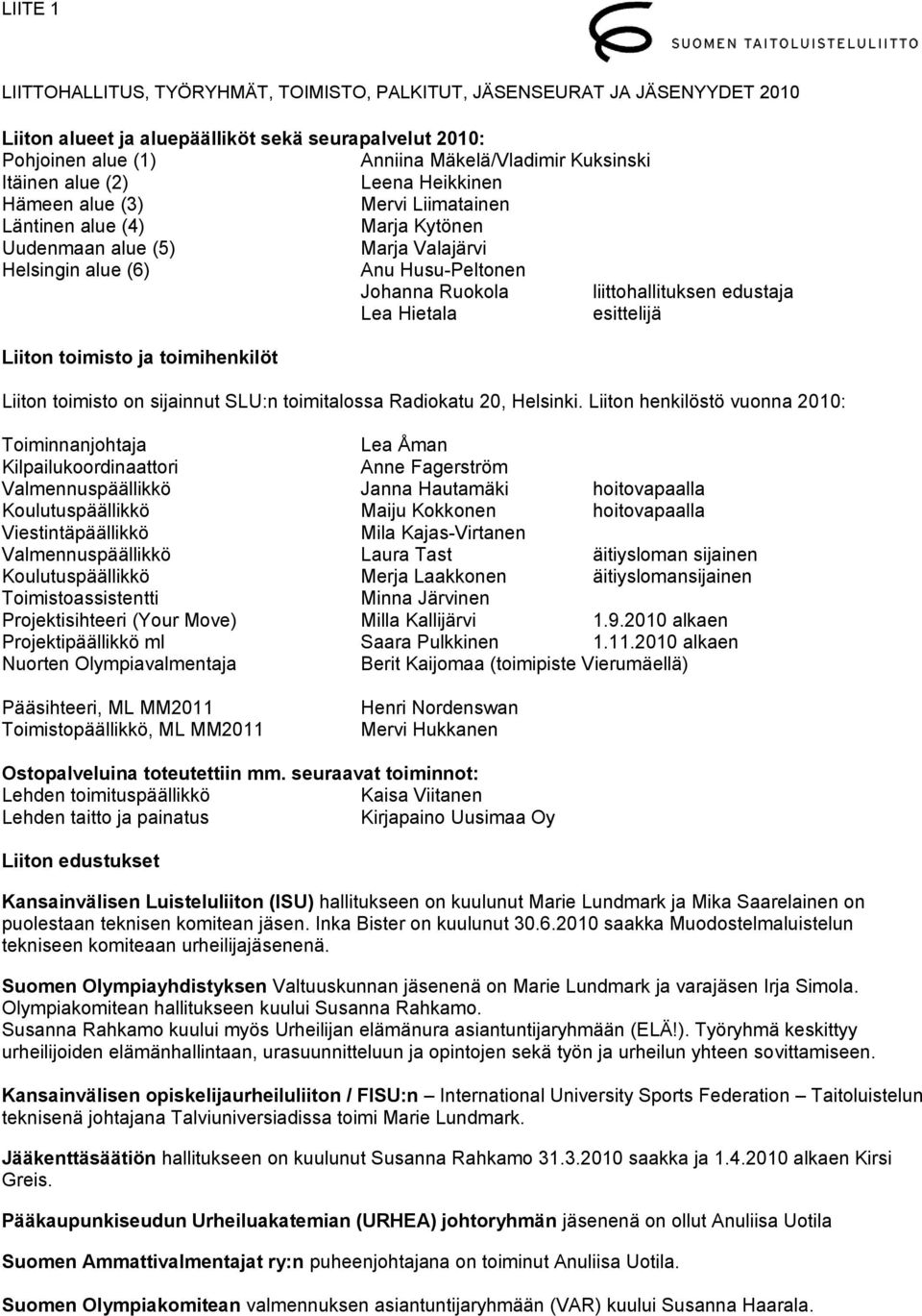 SLU:n toimitalossa Radiokatu 20, Helsinki.