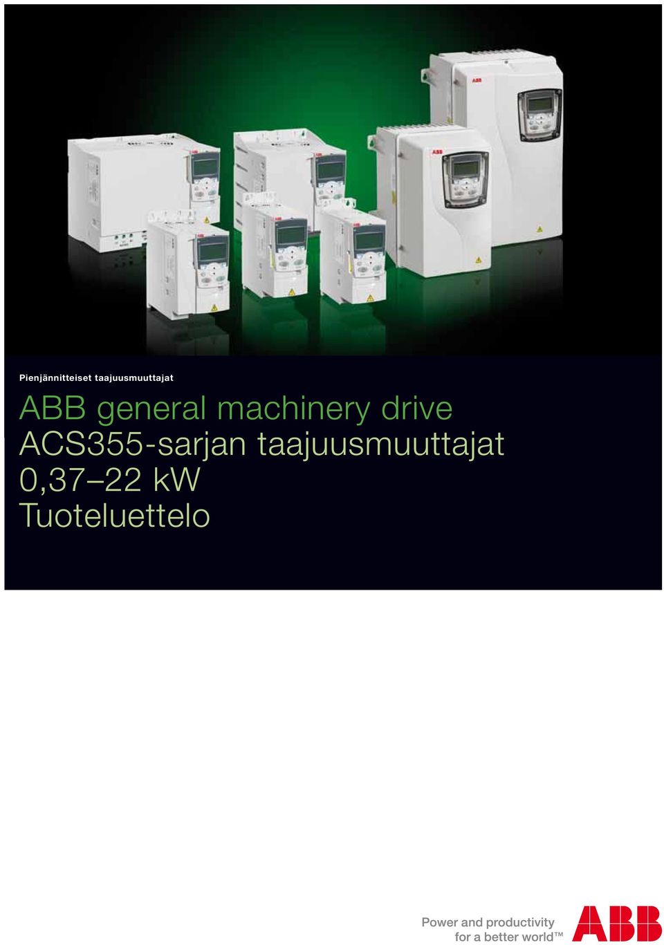 machinery drive ACS355-sarjan