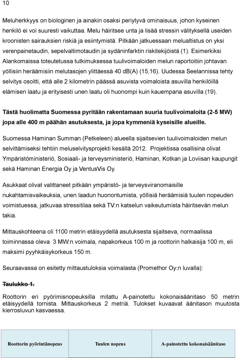 Pitkään jatkuessaan melualtistus on yksi verenpainetaudin, sepelvaltimotaudin ja sydäninfarktin riskitekijöistä (1).