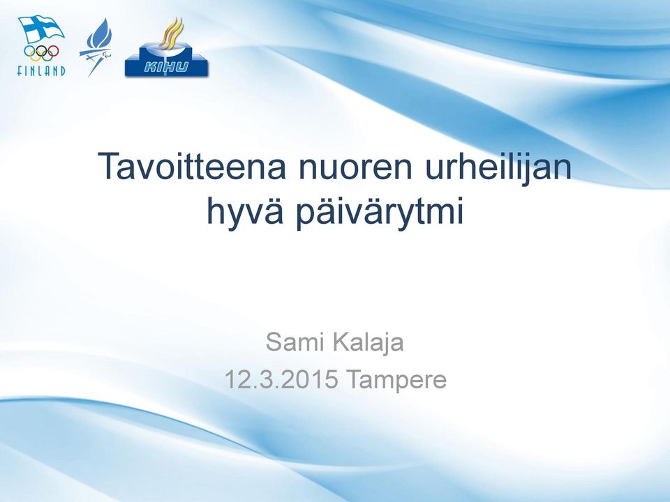 päivärytmi Sami