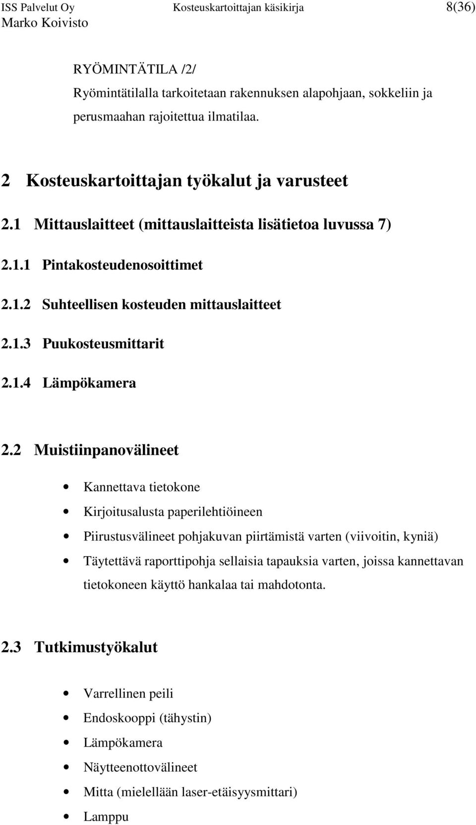 1.4 Lämpökamera 2.