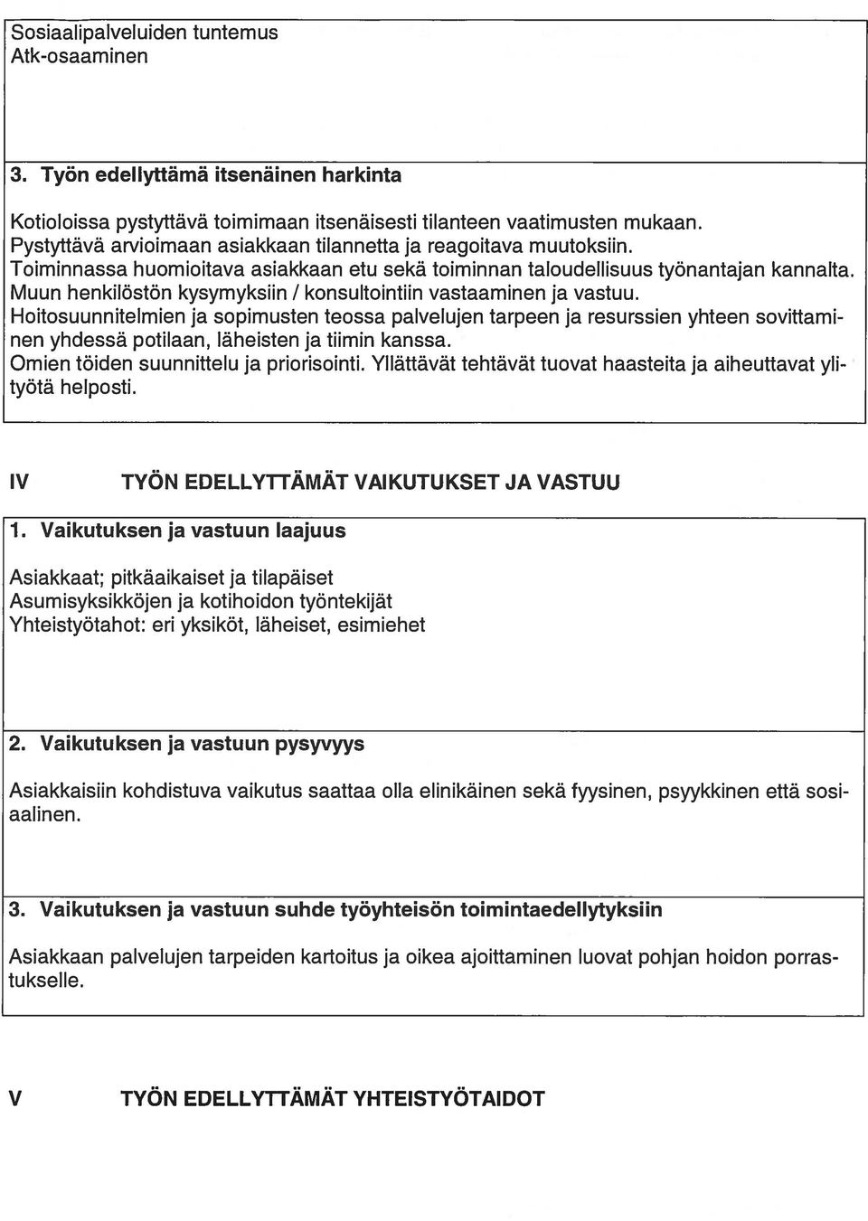 Muun henkilöstön kysymyksiin / konsultointiin vastaaminen ja vastuu.