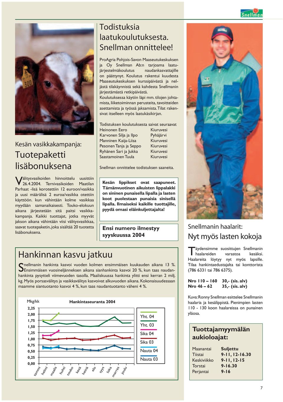 tilojen johtamista, liiketoiminnan perusteita, tavoitteiden asettamista ja työssä jaksamista. Tilat rakensivat itselleen myös laatukäsikirjan.