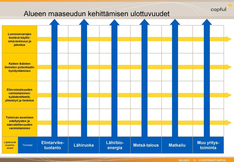 yhteistyö ja tiedotus Toimivan asumisen edellytysten ja saavutettavuuden varmistaminen Toimialat