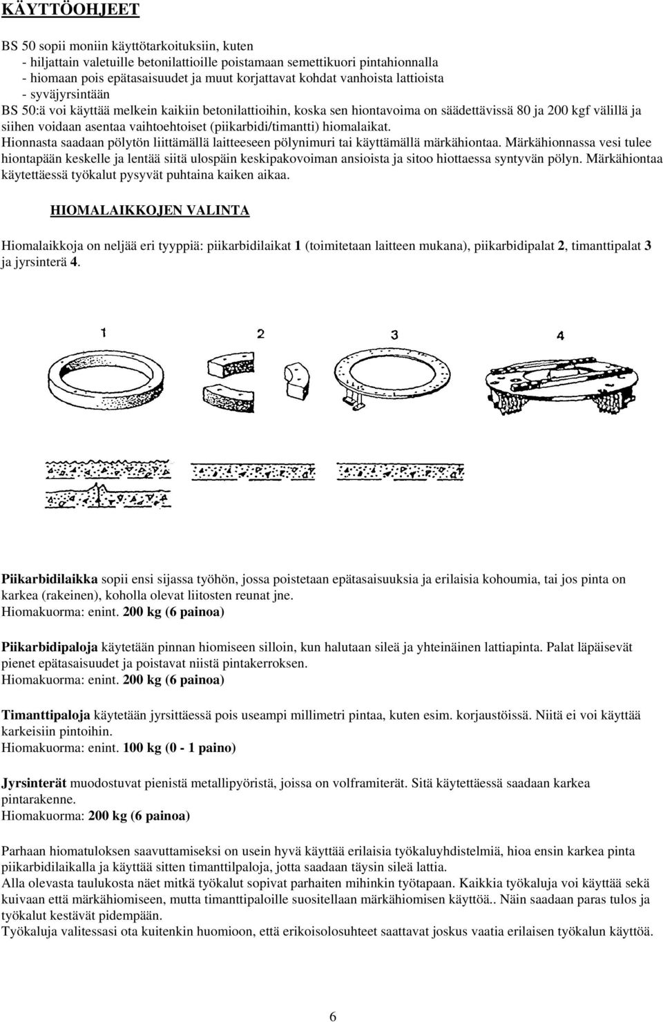 Hinnasta saadaan pölytön liittämällä laitteeseen pölynimuri tai käyttämällä märkähintaa.