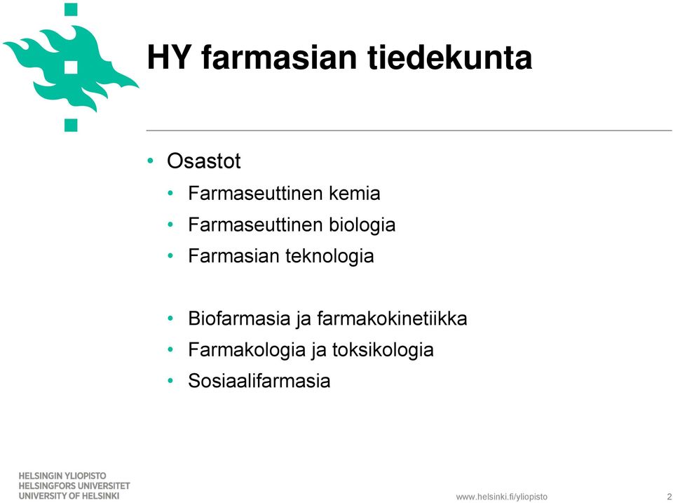 Farmasian teknologia Biofarmasia ja