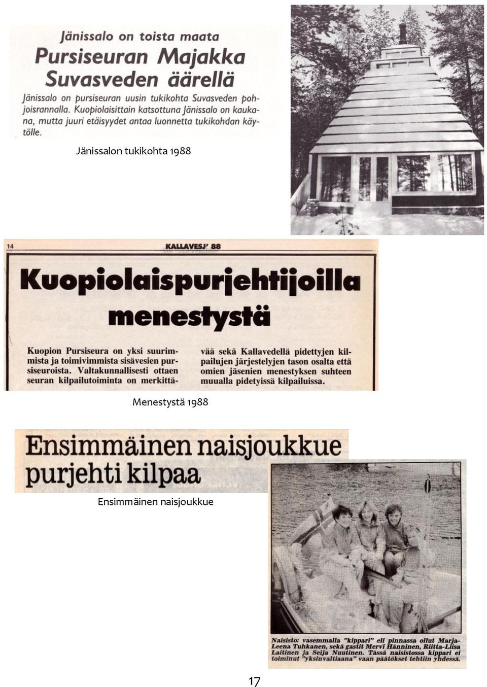 Menestystä 1988