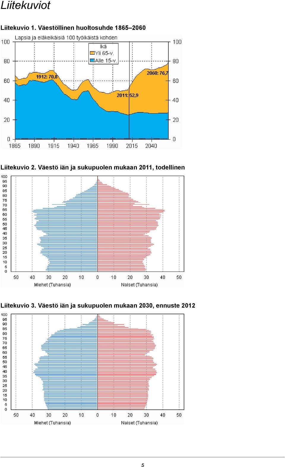 Väestö iän ja sukupuolen mukaan 2011,