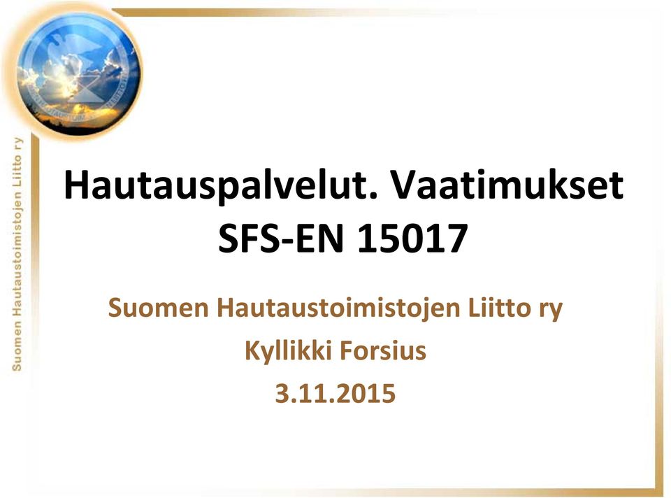 Suomen Hautaustoimistojen