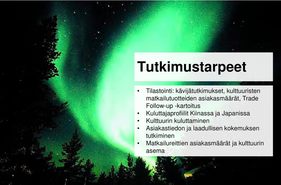 Kuluttajaprofiilit Kiinassa ja Japanissa Kulttuurin kuluttaminen