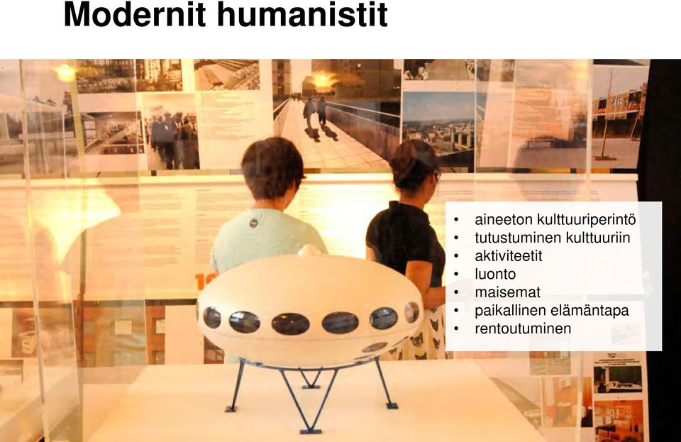 kulttuuriin aktiviteetit luonto