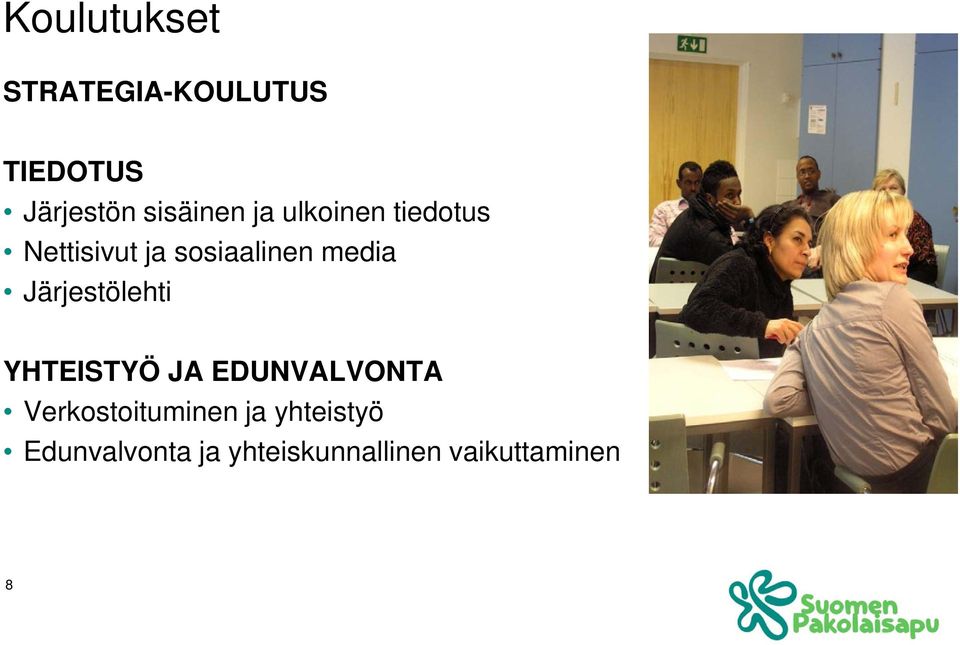 media Järjestölehti YHTEISTYÖ JA EDUNVALVONTA
