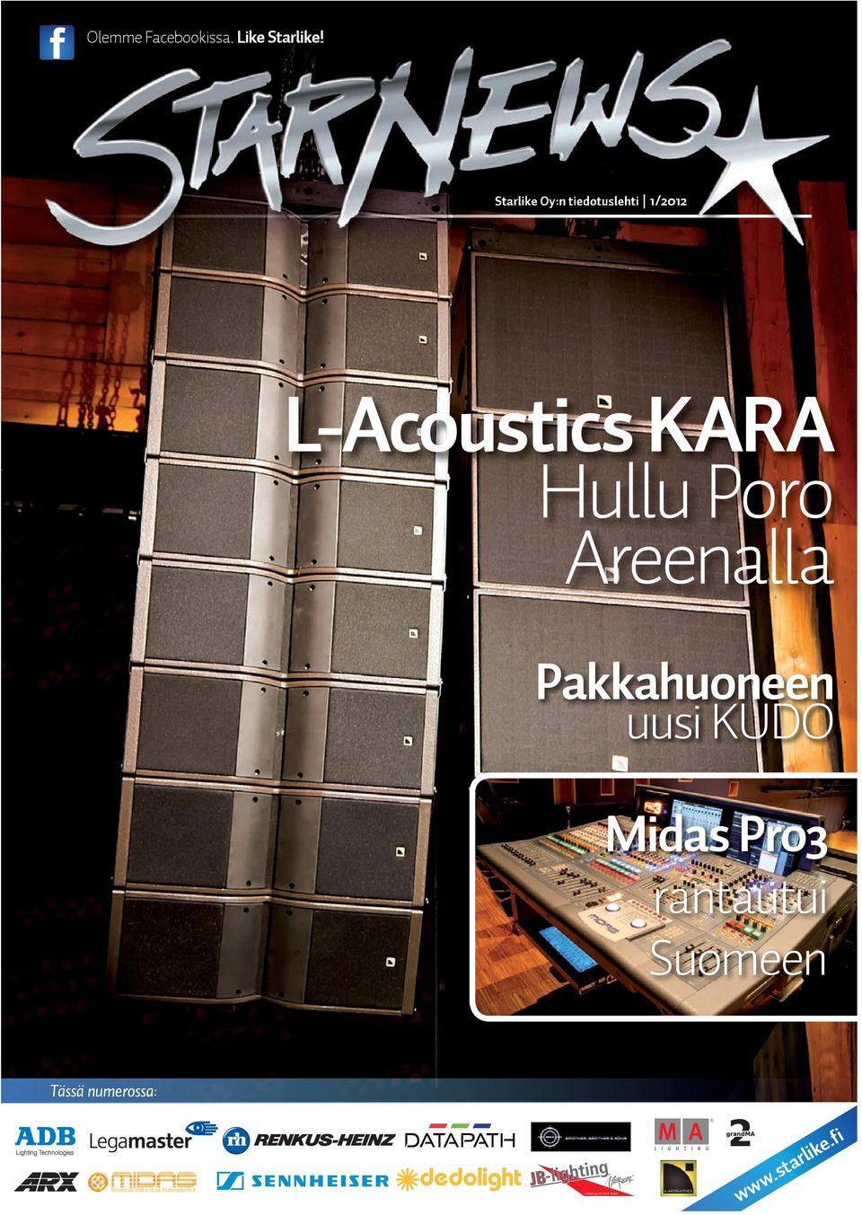 L-Acoustics KARA Hullu Poro Areenalla