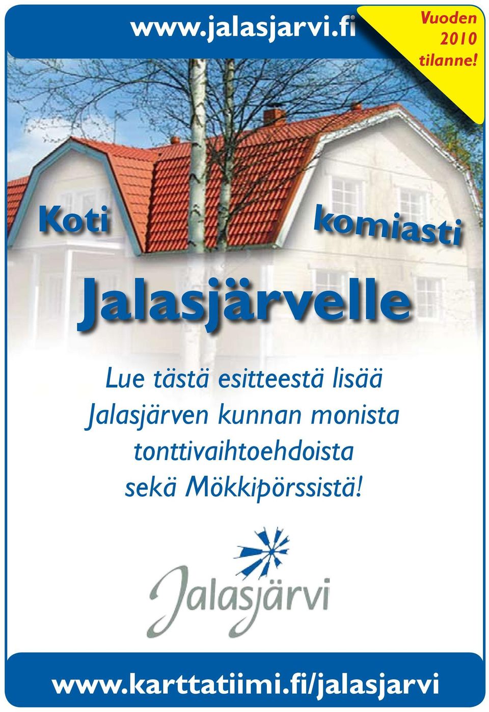 esitteestä lisää Jalasjärven kunnan monista