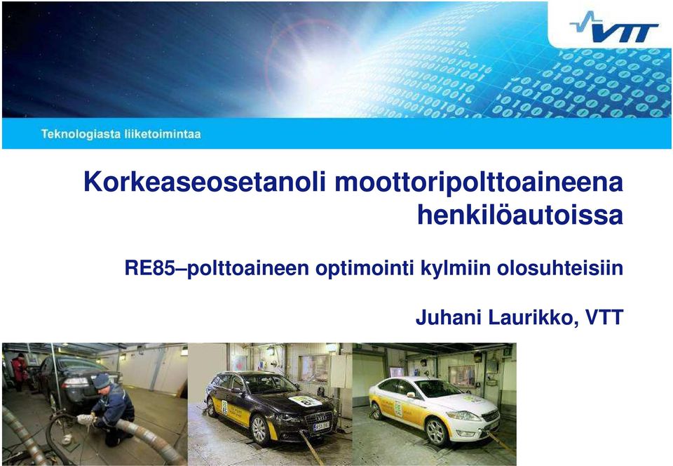 henkilöautoissa RE85