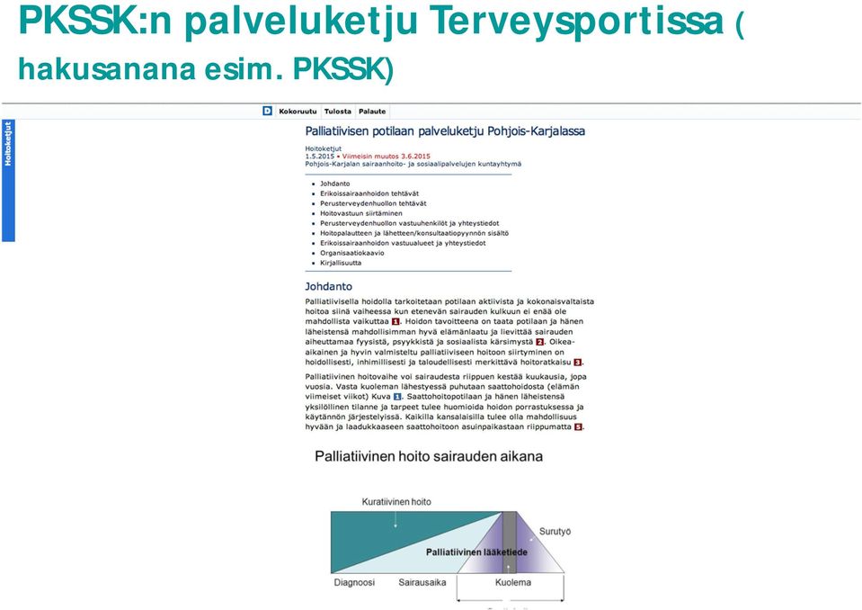 Terveysportissa