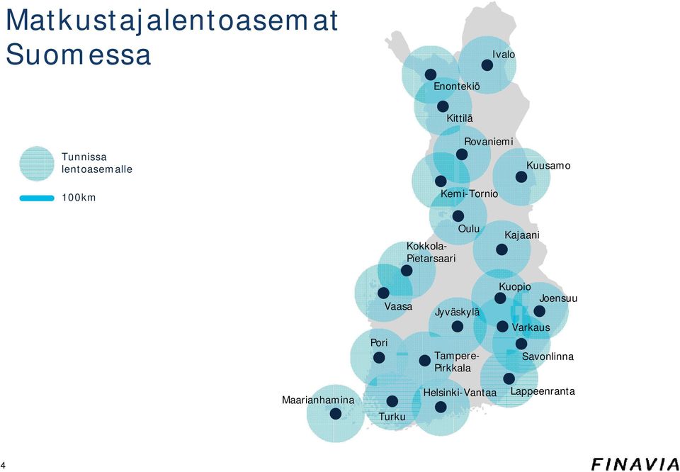 Kokkola- Pietarsaari Kajaani Maarianhamina Pori Vaasa Turku