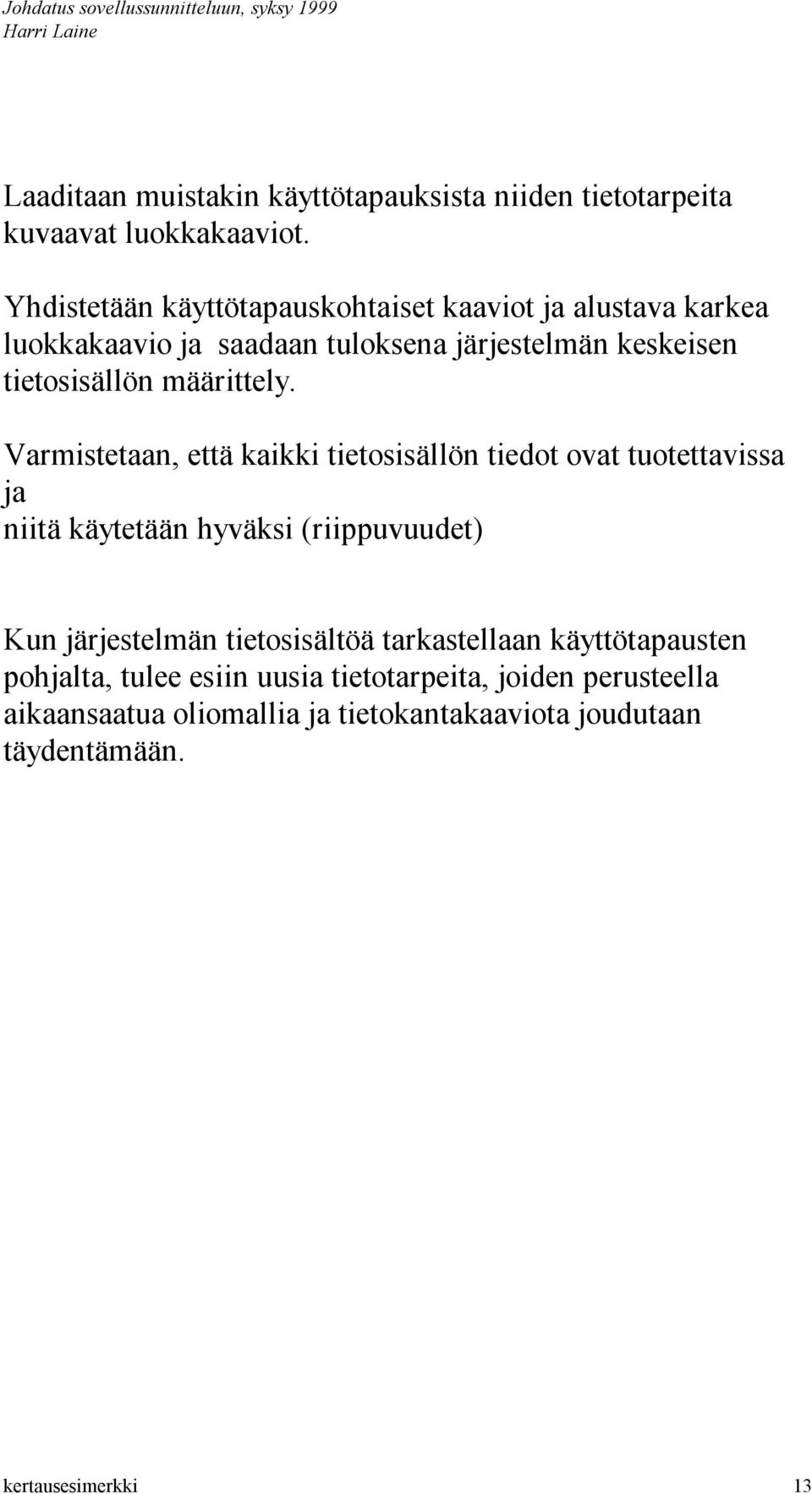 määrittely.