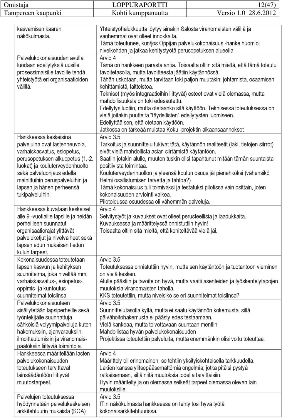 luat) ja kouluterveydenhuolto sekä palveluohjaus edellä mainittuihin peruspalveluihin ja lapsen ja hänen perheensä tukipalveluihin.